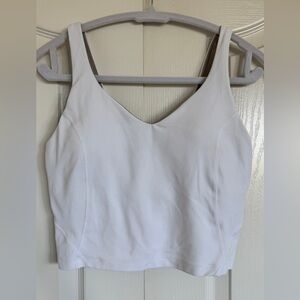 Lululemon Align Tank size 6 C/D white